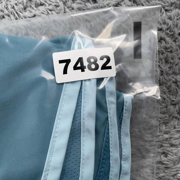 Nike Shorts Womens Medium Blue Dri-Fit Running Athletic Lined Drawstring Workout - Picture 7 of 7